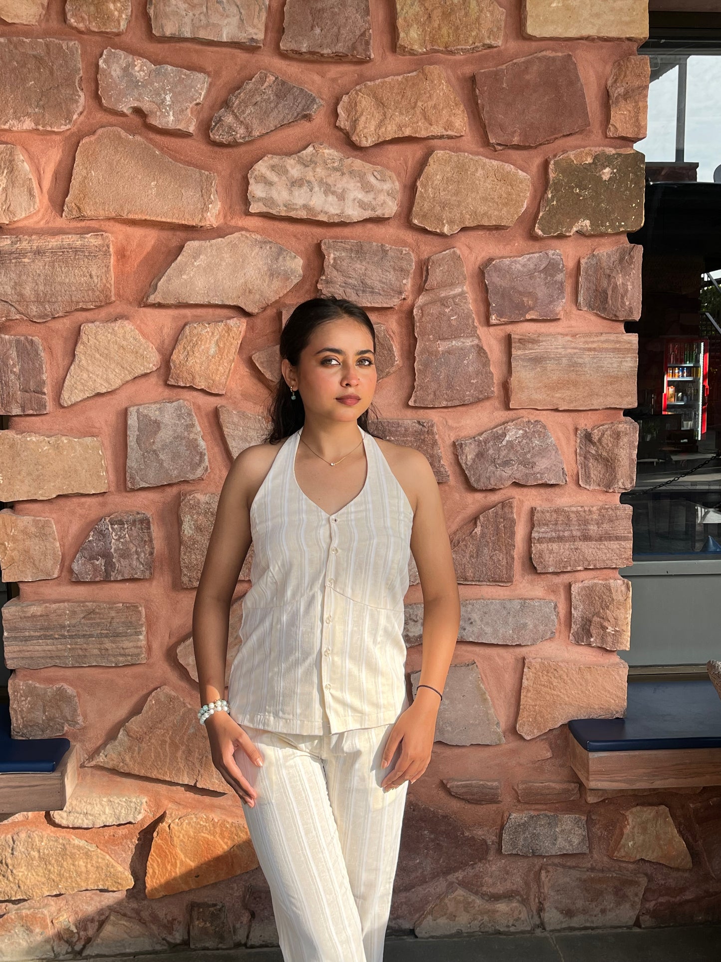 Cream Soufflé Co-ord Set