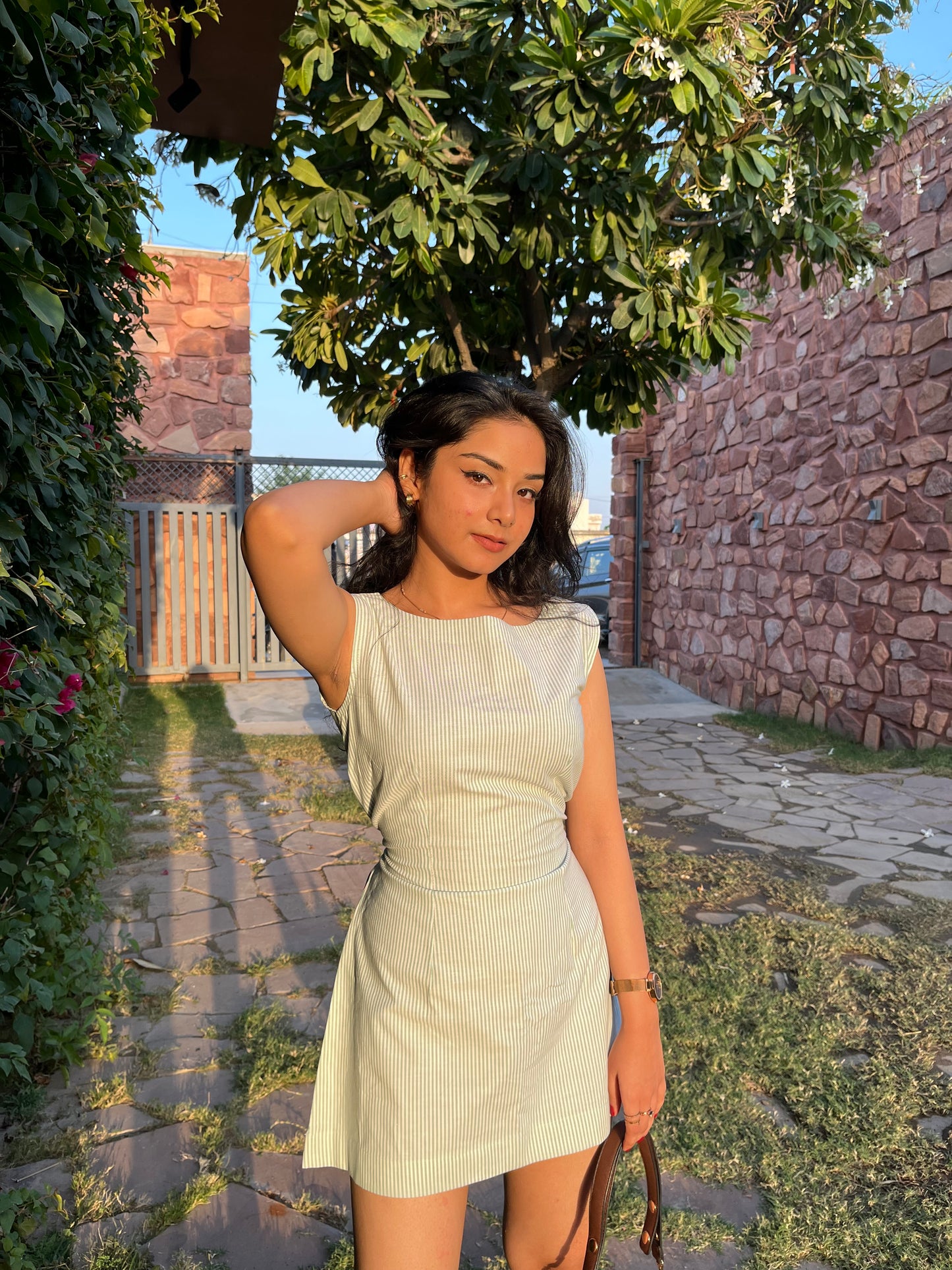 Matcha Latte Dress