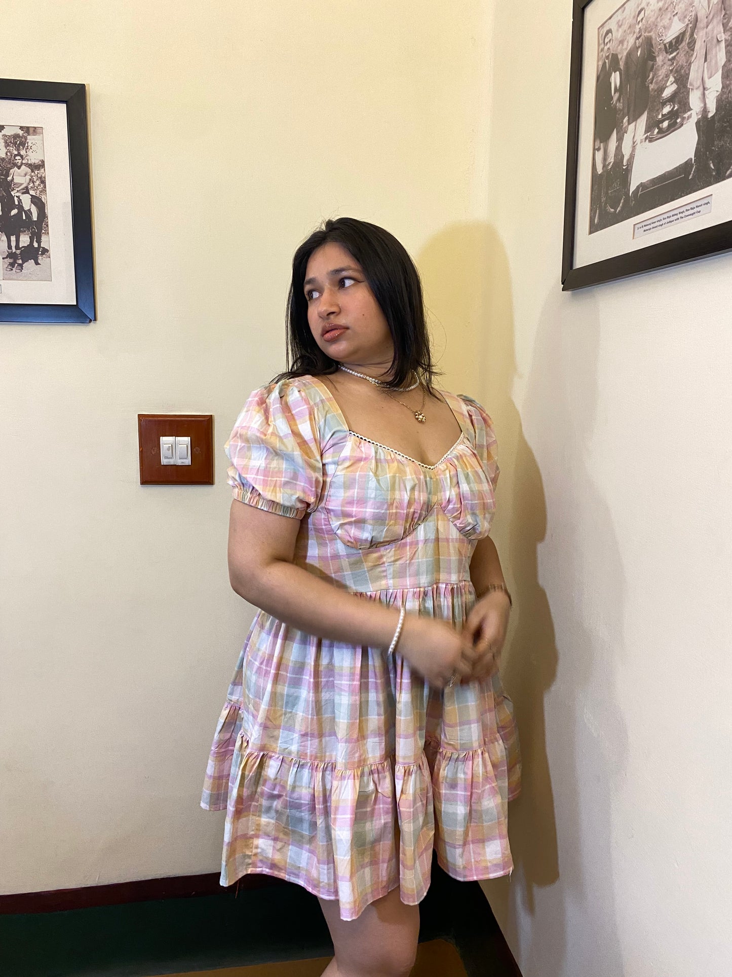 Marshmallow Bloom Dress