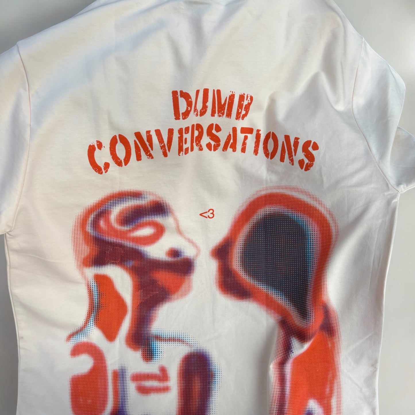 DUMB CONVERSATIONS OVERSIZED T-SHIRT