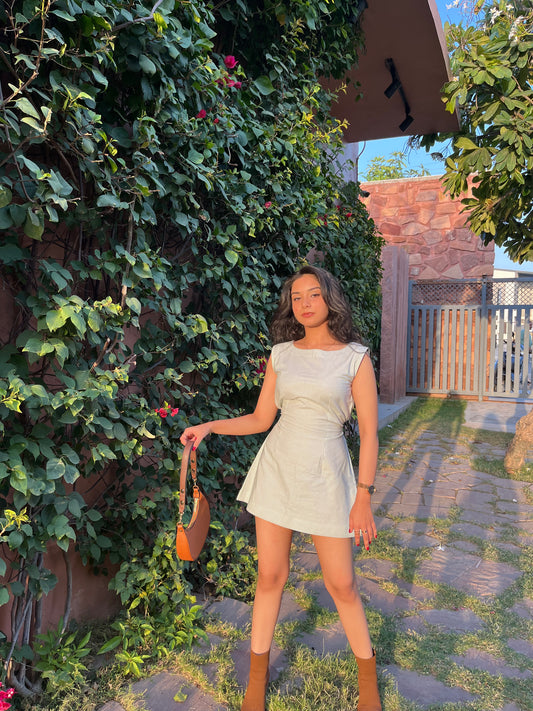 Matcha Latte Dress