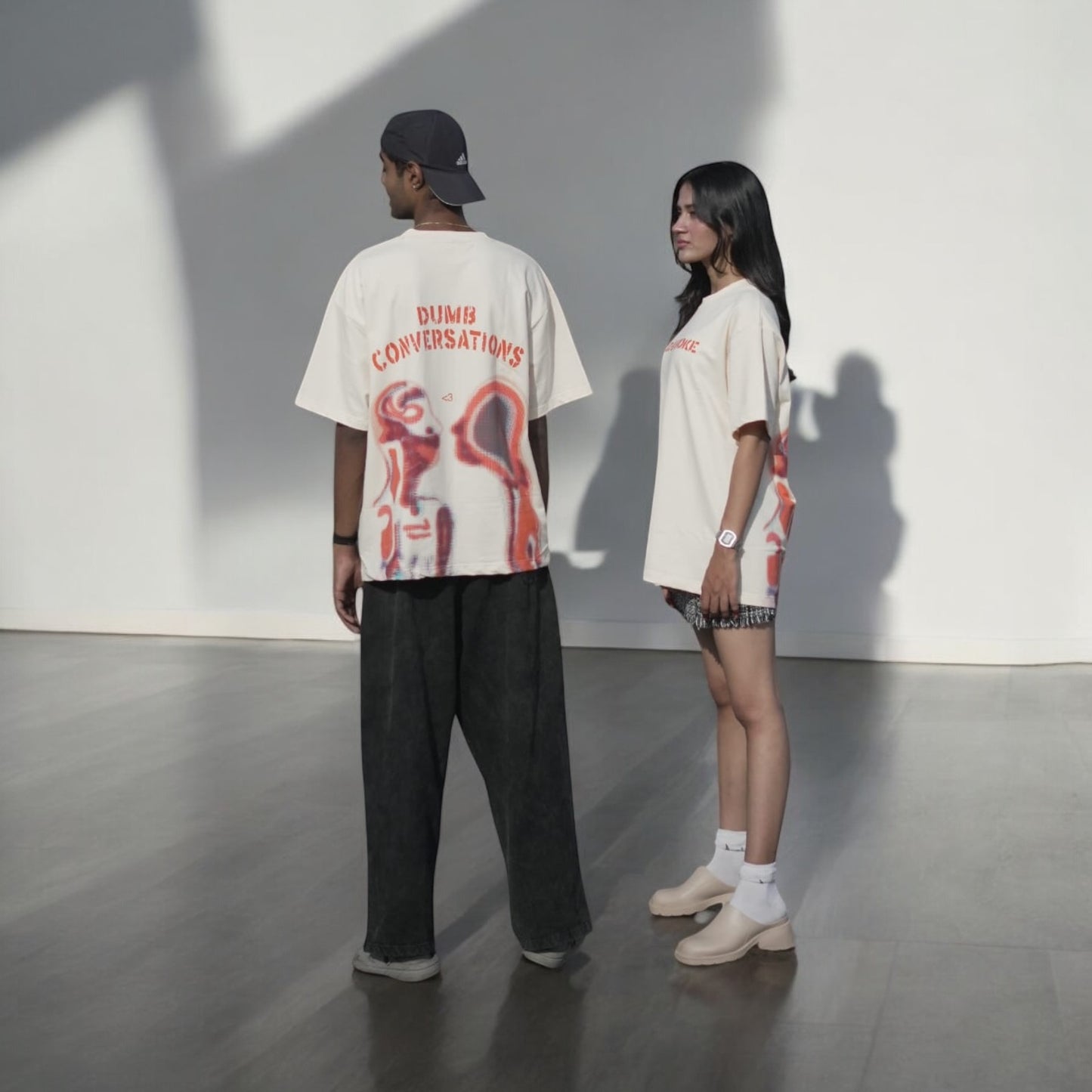 DUMB CONVERSATIONS OVERSIZED T-SHIRT
