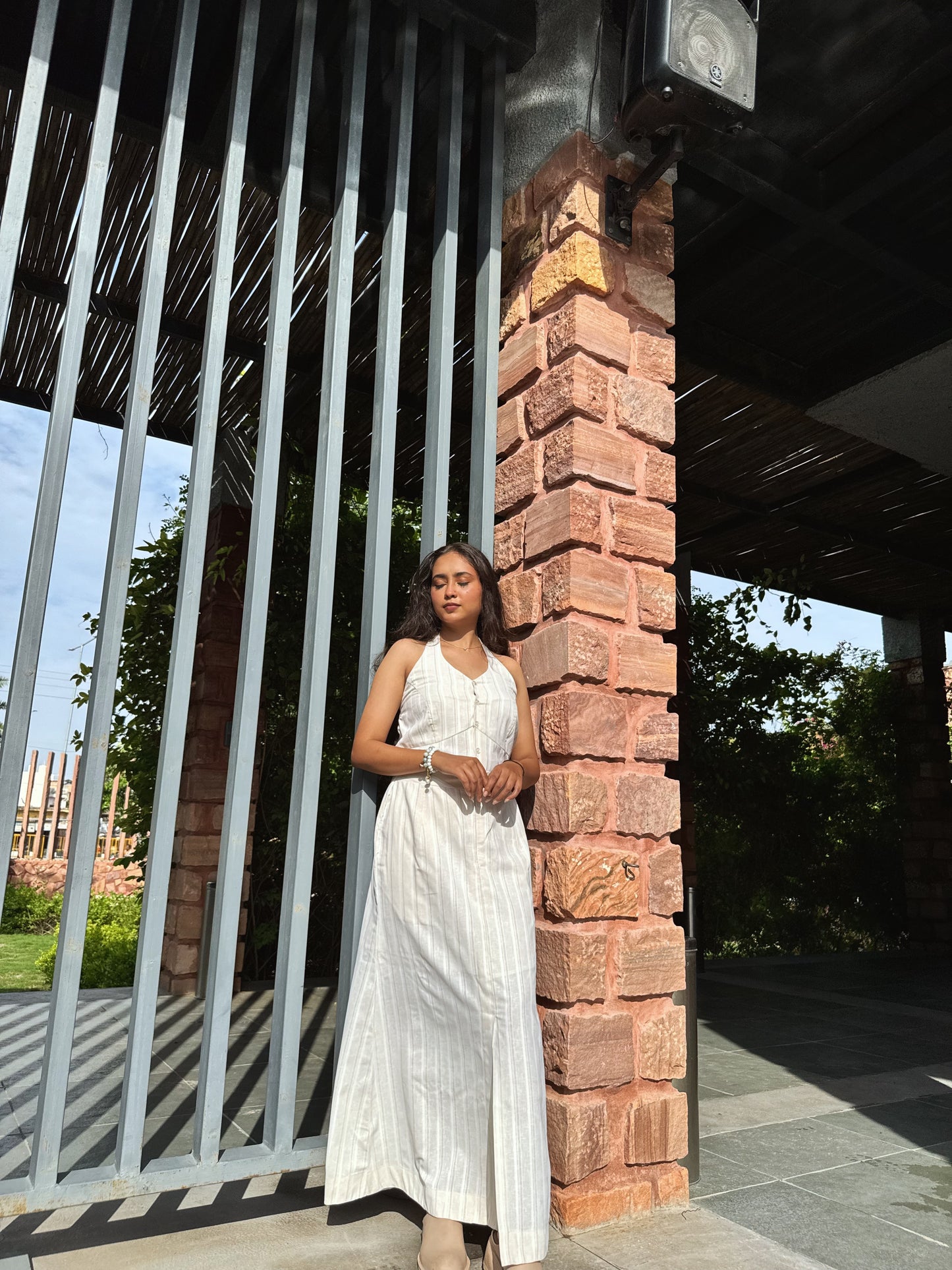 Cream Soufflé Skirt Set