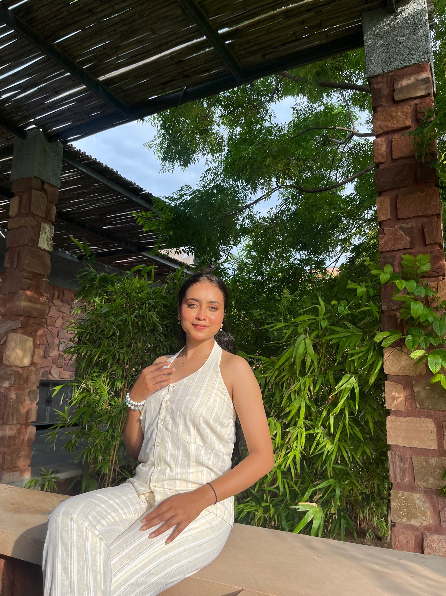 Cream Soufflé Co-ord Set