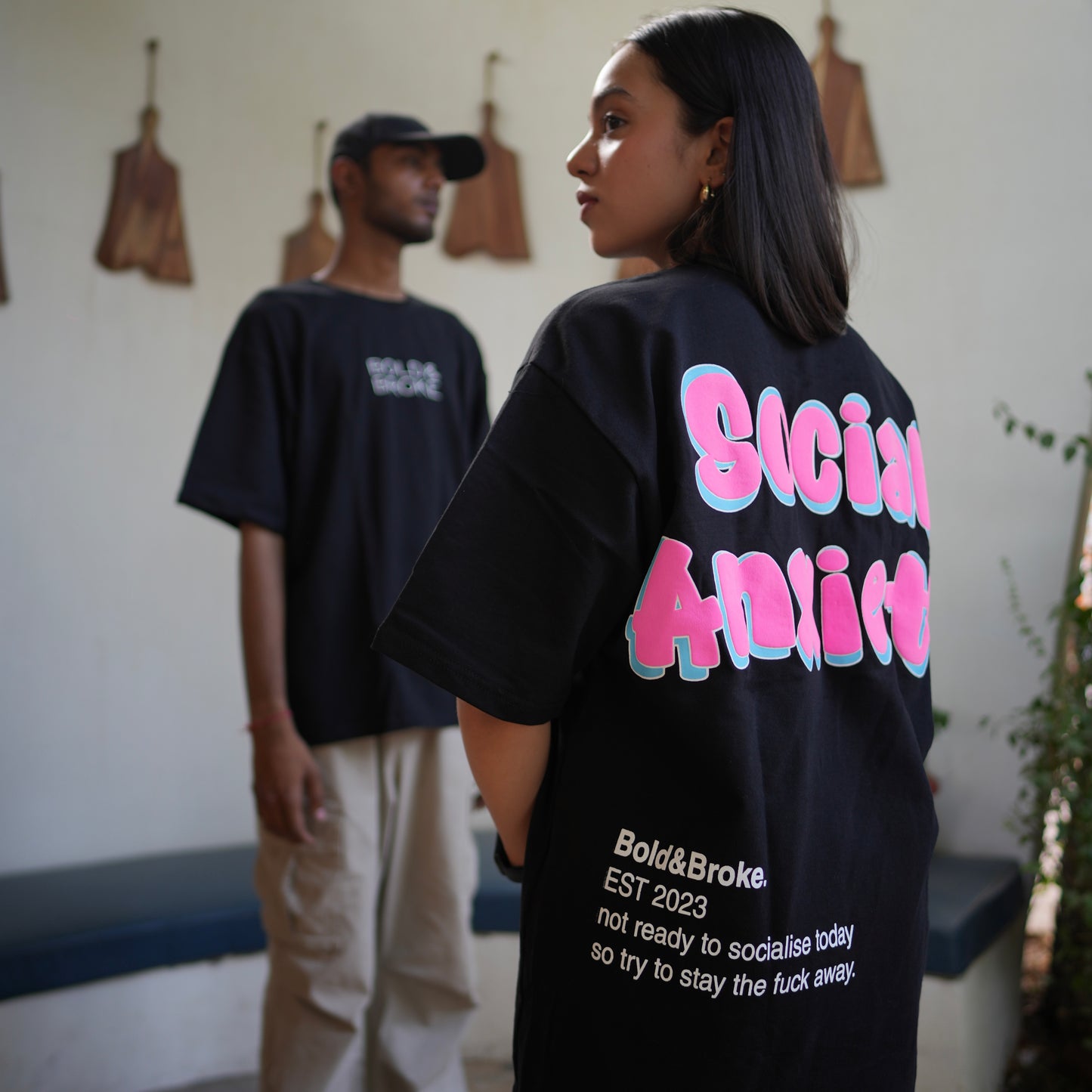 SOCIAL ANXIETY OVERSIZED T-SHIRT