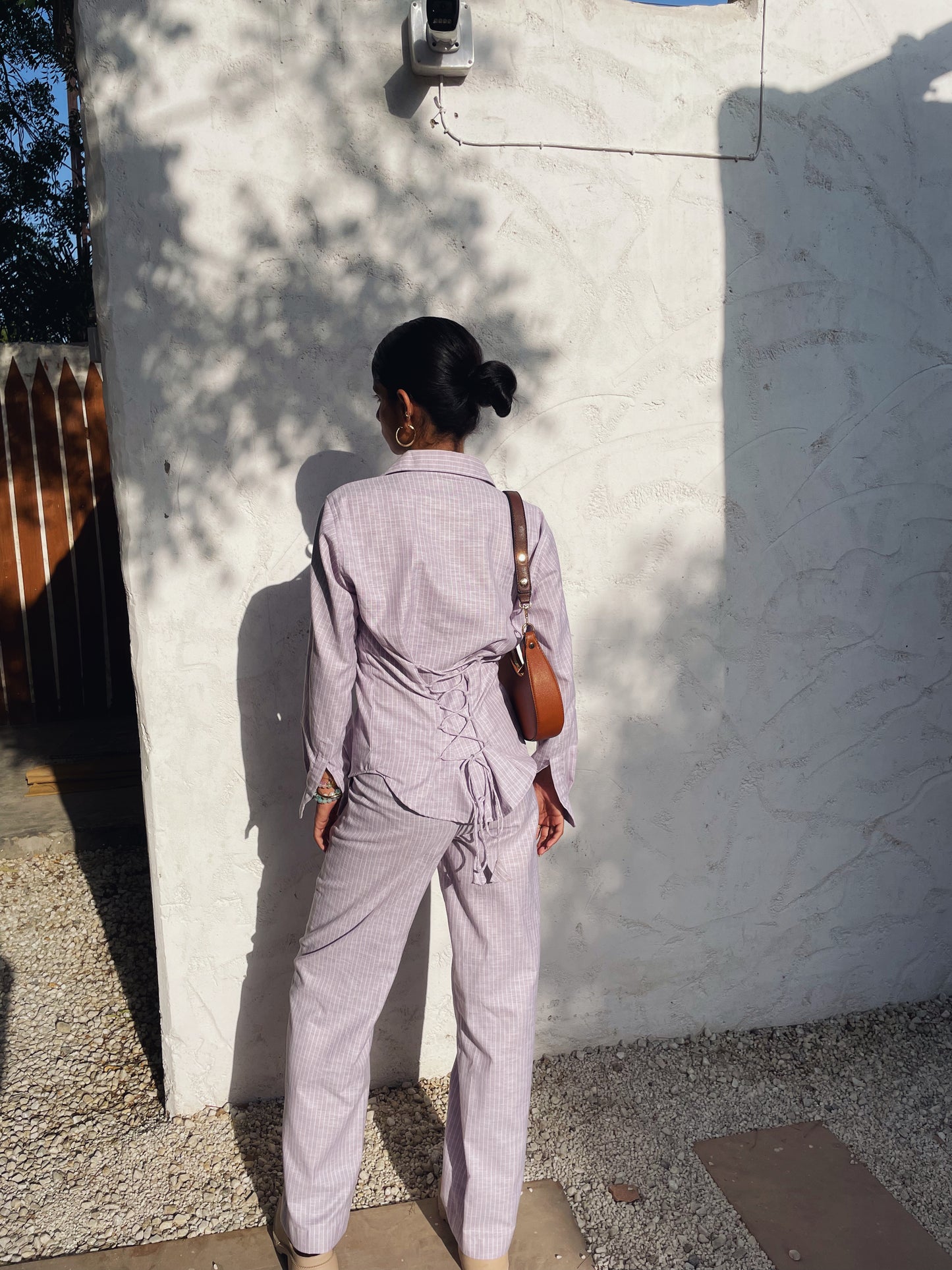 Lilac Sorbet Corset Shirt