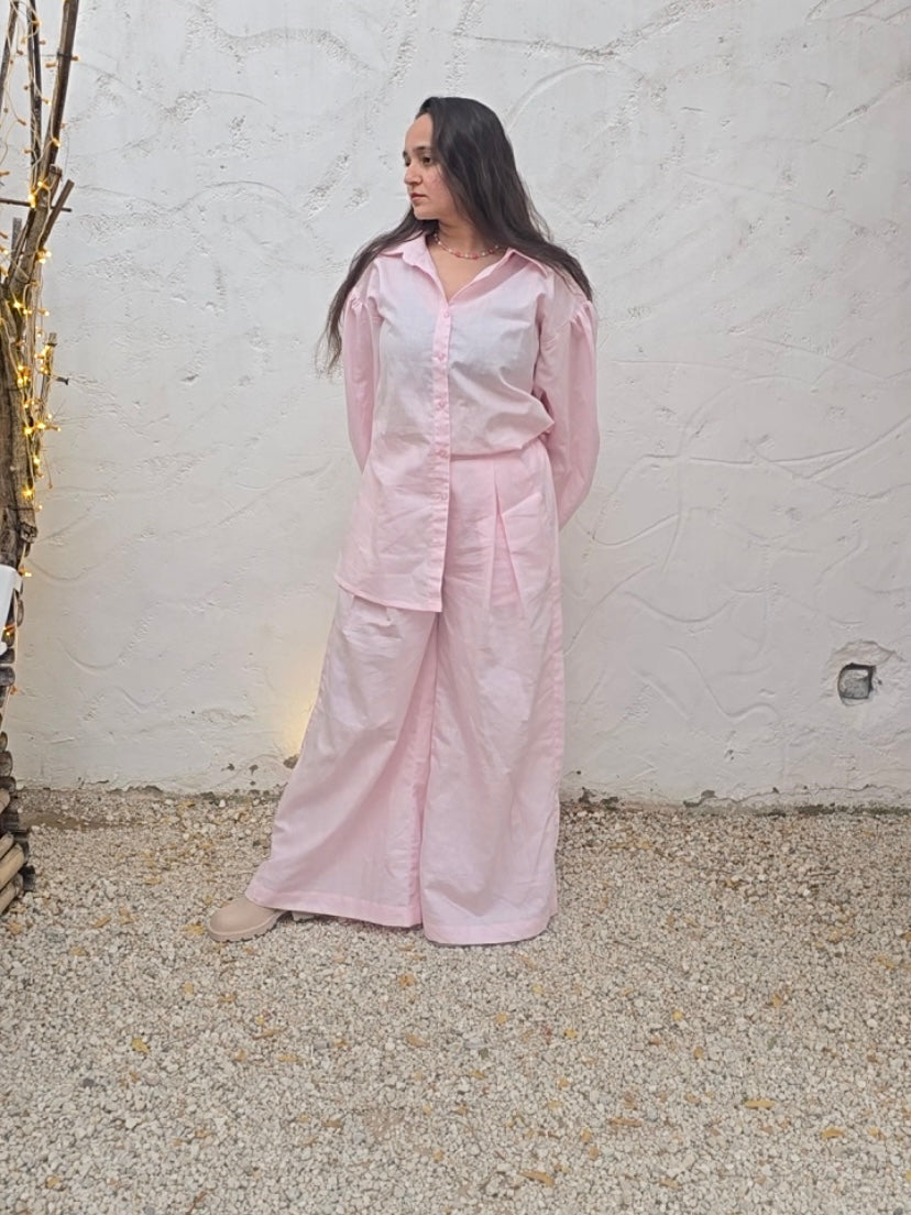 Cotton Candy Wide Leg Pants